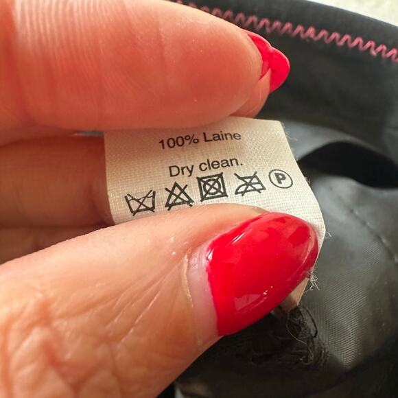 J.Crew Black, Light Wool, Flared, Work Pants- 0 - Picture 5 of 11